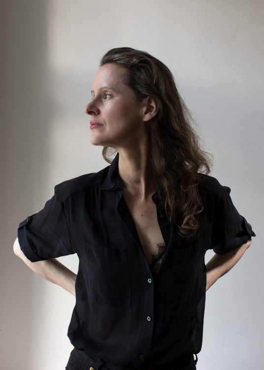 Sabine Springer in her Berlin studio.