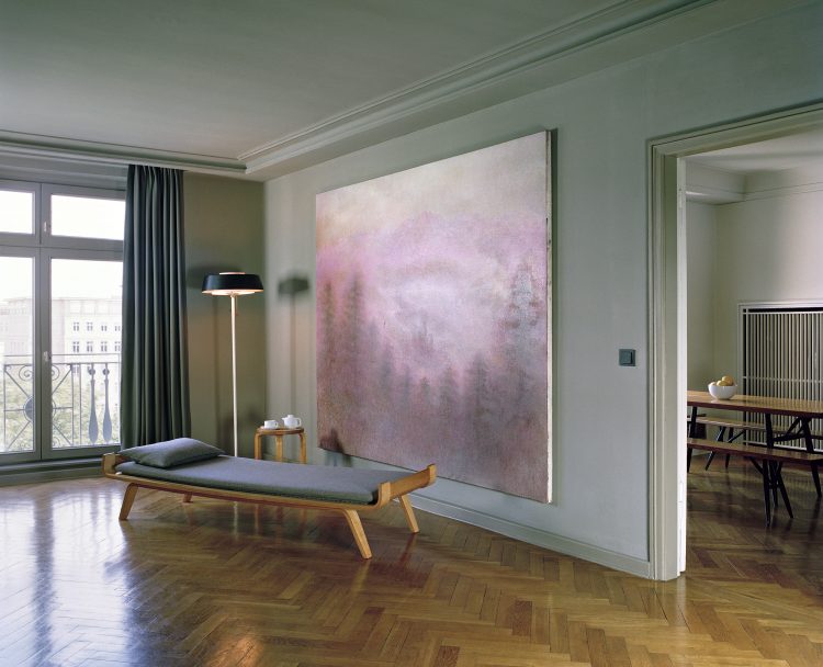 Berlin Apartment with a Painting of Armin Boehm.