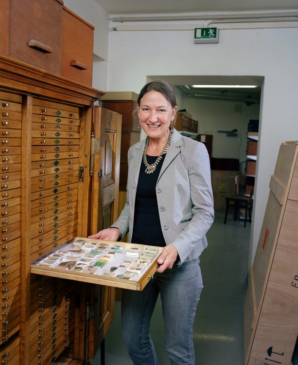 Prof. Dr. Friederike Seyfried. Berlin 2010, Direktorin des Ägyptischen Museums Depot.