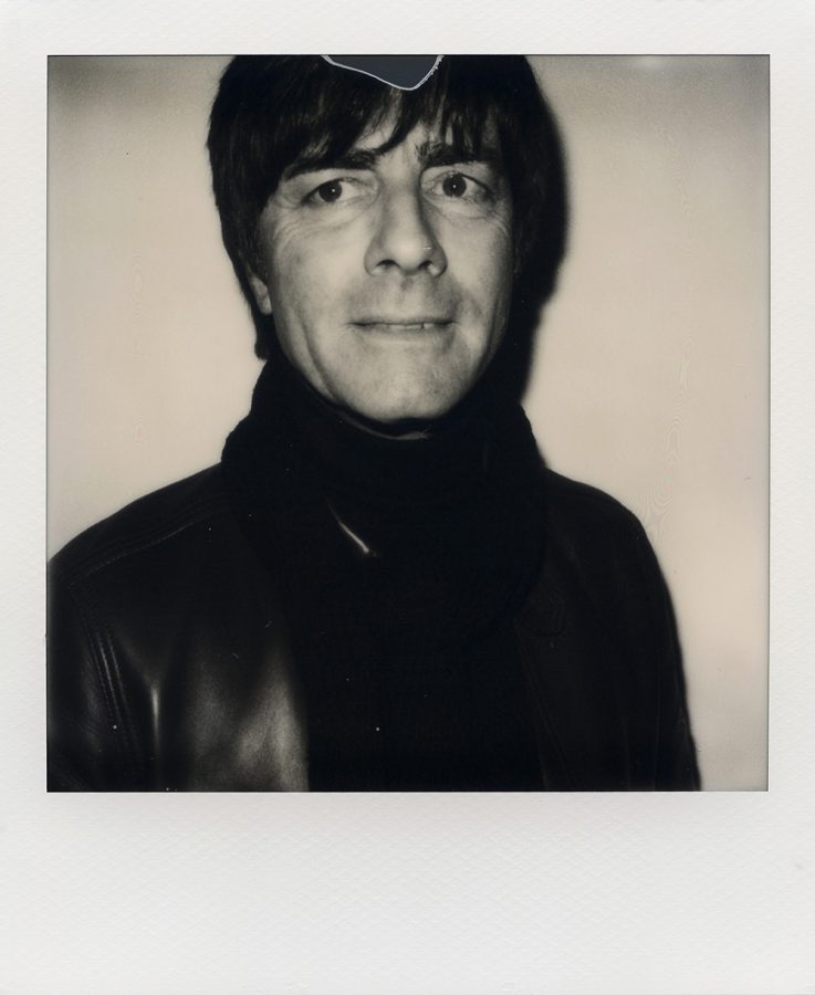 Polaroid of a smiling Joachim Löw.