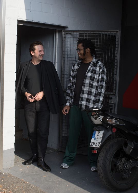 Matthais Bitzer and Vusumzi Nkomo, Berlin 2025.