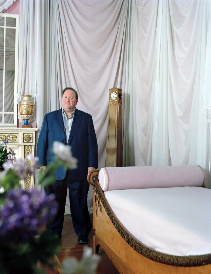 Richard Baron Cohen photographs Queen Luise's bedroom in Berlin's Charlottenburg Palace.