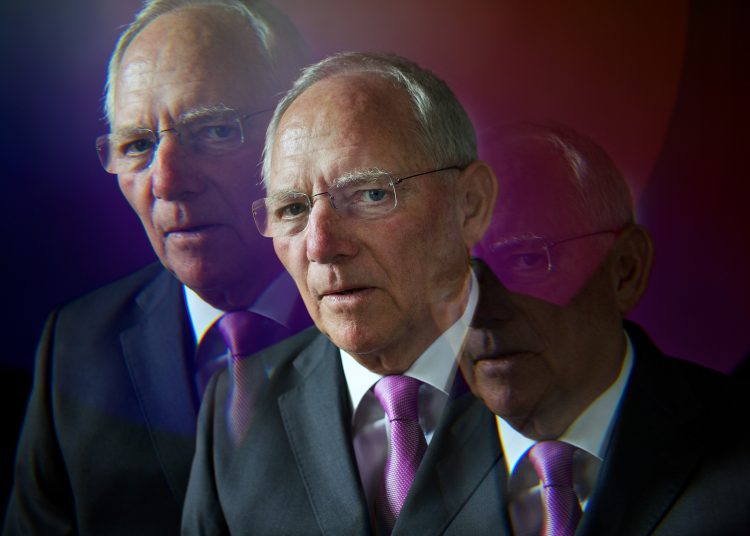 3facher Wolfgang Schäuble.