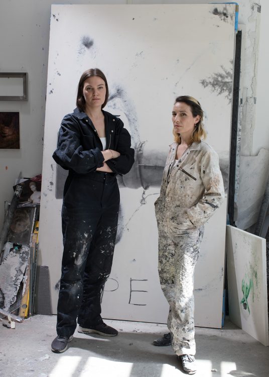 Katharina Stöver and Barbara Wolff (Peles Duo), Berlin 2024.
