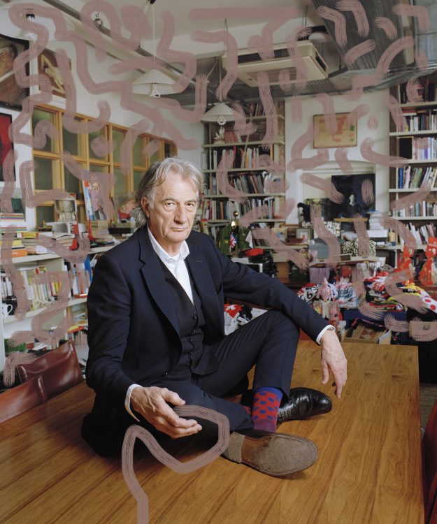 Paul Smith in his Office.