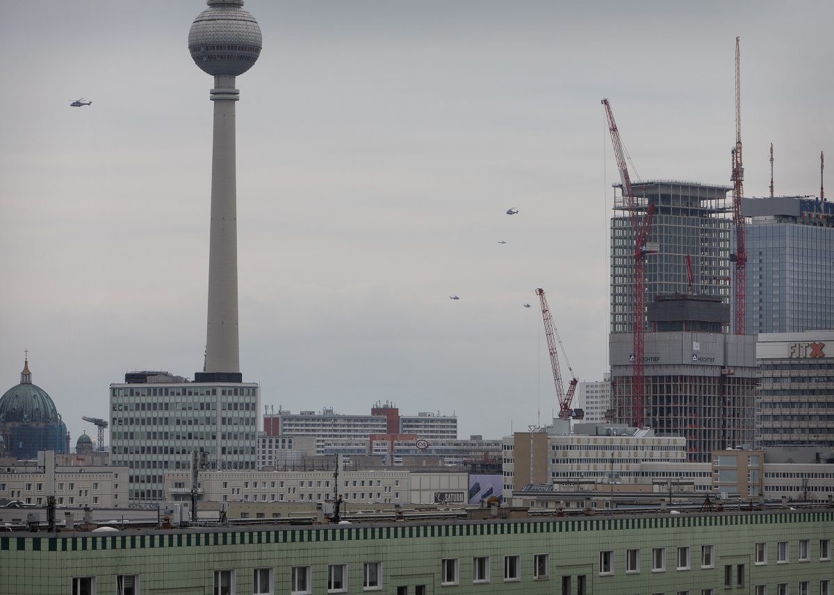 Wolodymyr Selenskyj is crossing the Studio in the Sky, 14.04.2026 – 13:49.