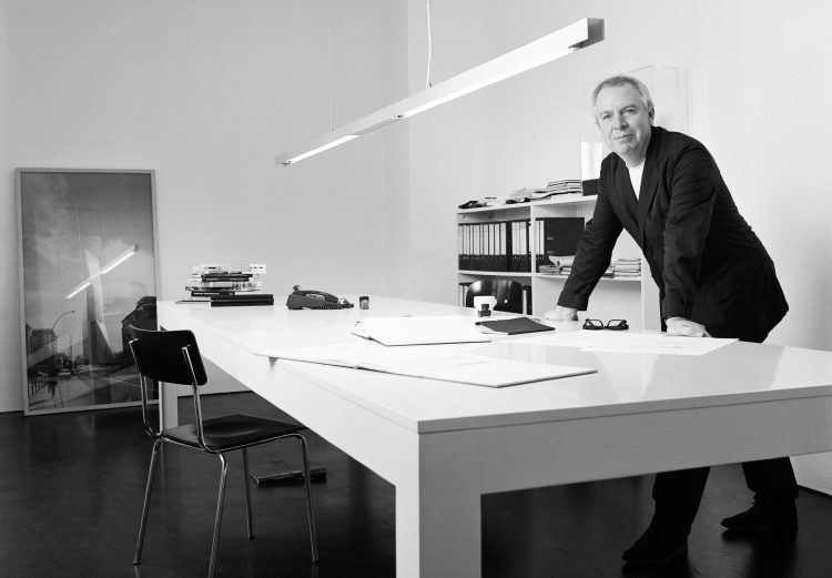 David Chipperfield in his Berlin office.
