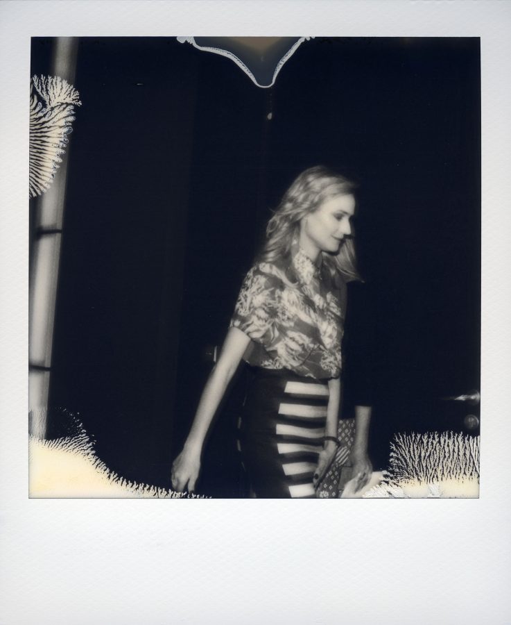 Polaroid of Diane Kruger.