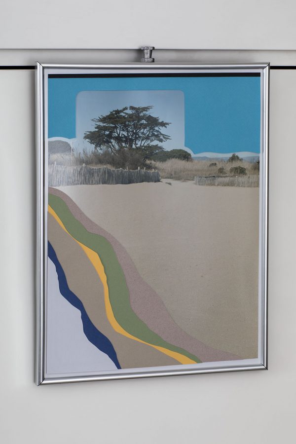 Franziska Goes / Oliver Mark „untitled“ 31,0 x 41,0 cm Collage, C-Print framed 2022.