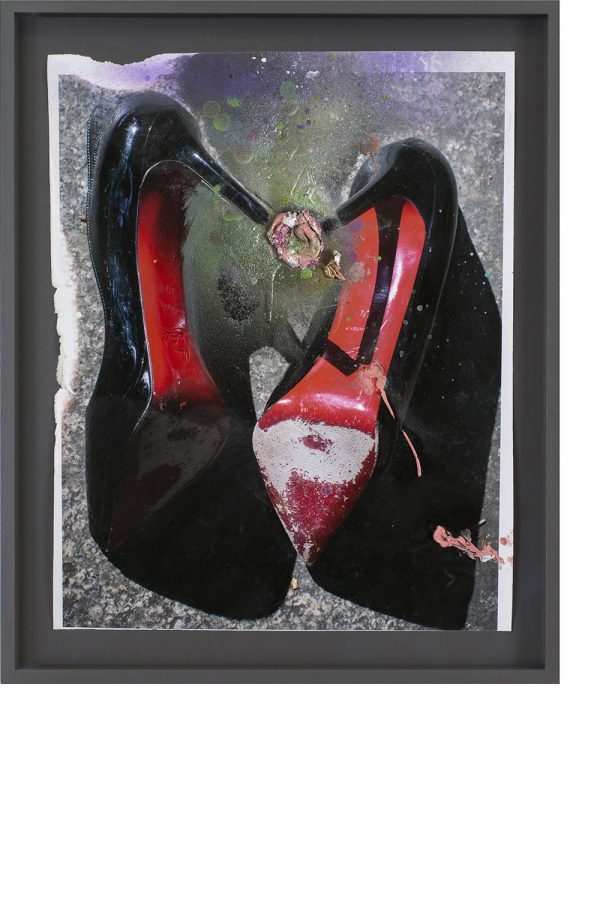 Hoischen / Mark „Christian Louboutin“ 46,9 x 38,4 cm Mixed Media, C-Print framed 2017.