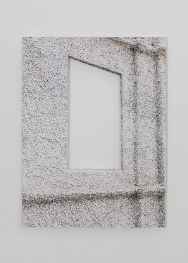 Karin Sander / Oliver Mark „Fassade der Kirche Nostra Signora della Salute in La Spezia. “ 62,6 x 47,6 cm, C-Print 2022.