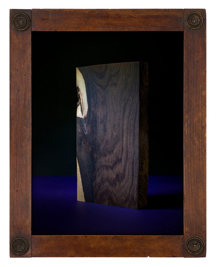 Natura Morta Rosewood in a historical frame.
