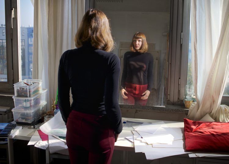 Simone Haack in her studio.